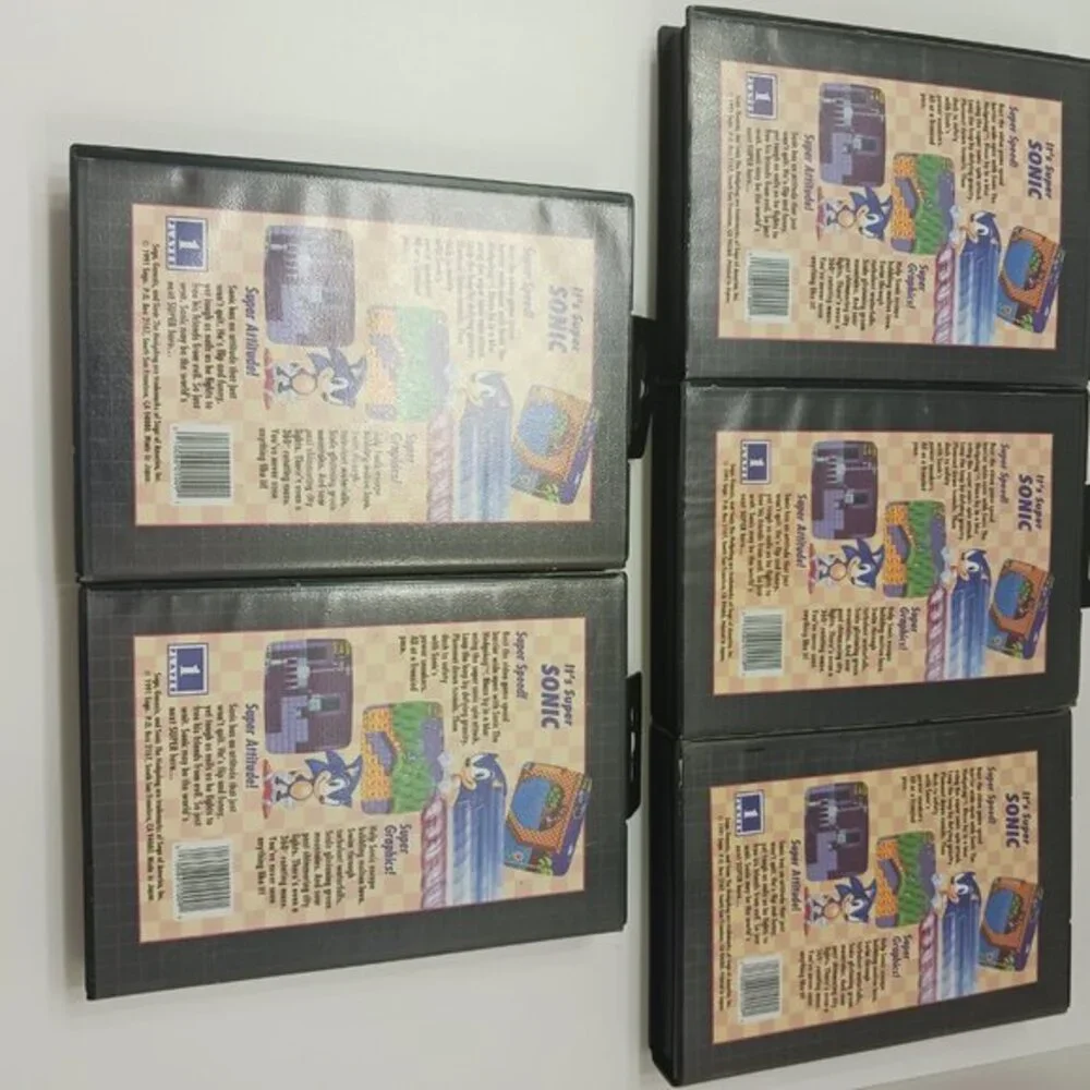 1X Sonic the Hedgehog - Sega Genesis 1st print All Great Condition
